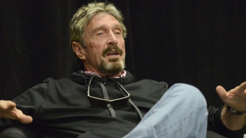 John McAfee and Jimmy Gale Watson Jr. charged in cryptocurrency scheme