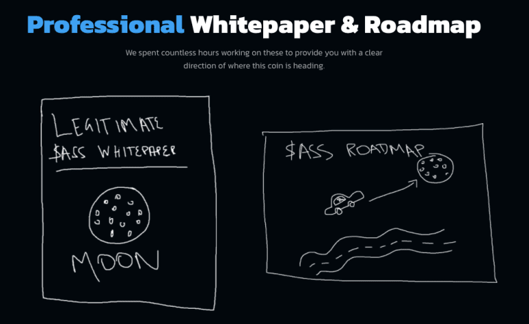 The "Professional" whitepaper of ASS Coin. Credit:- ASS Coin 