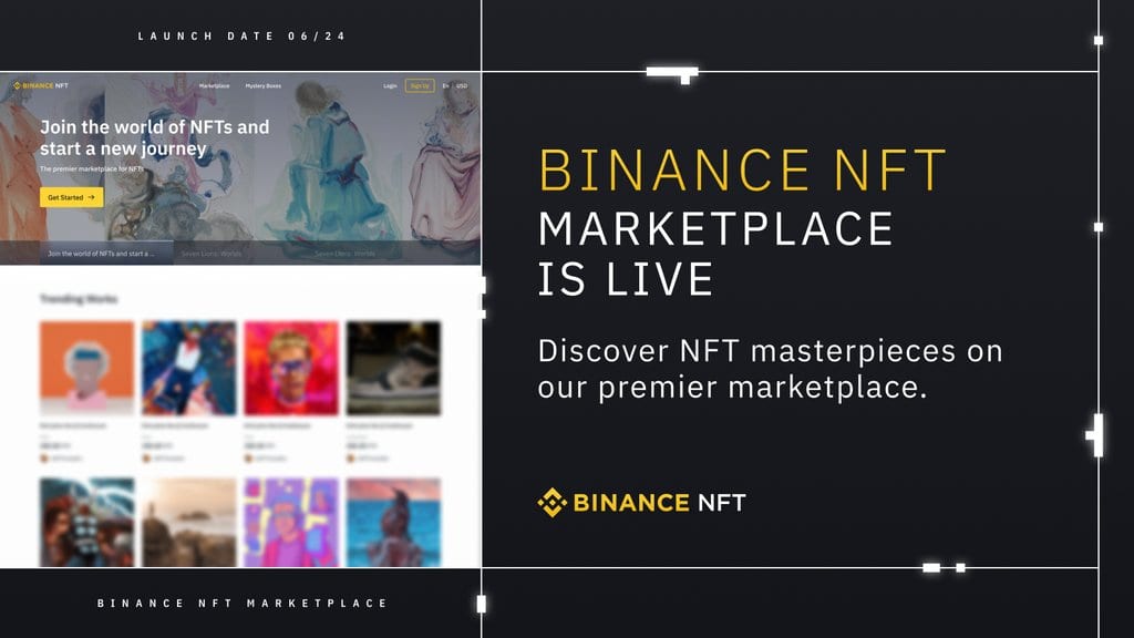 Binance, Global crypto exchange Binance launches NFT marketplace