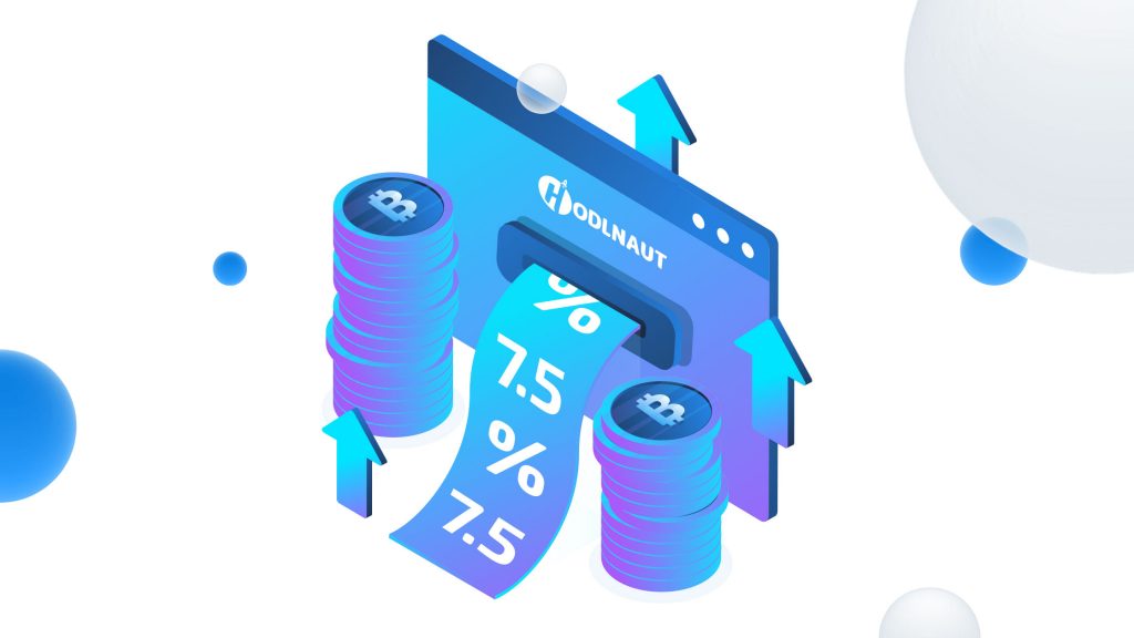 Hodlnaut, Hodlnaut Increases Bitcoin Rate to 7.5% APY, Launches New iOS Mobile App