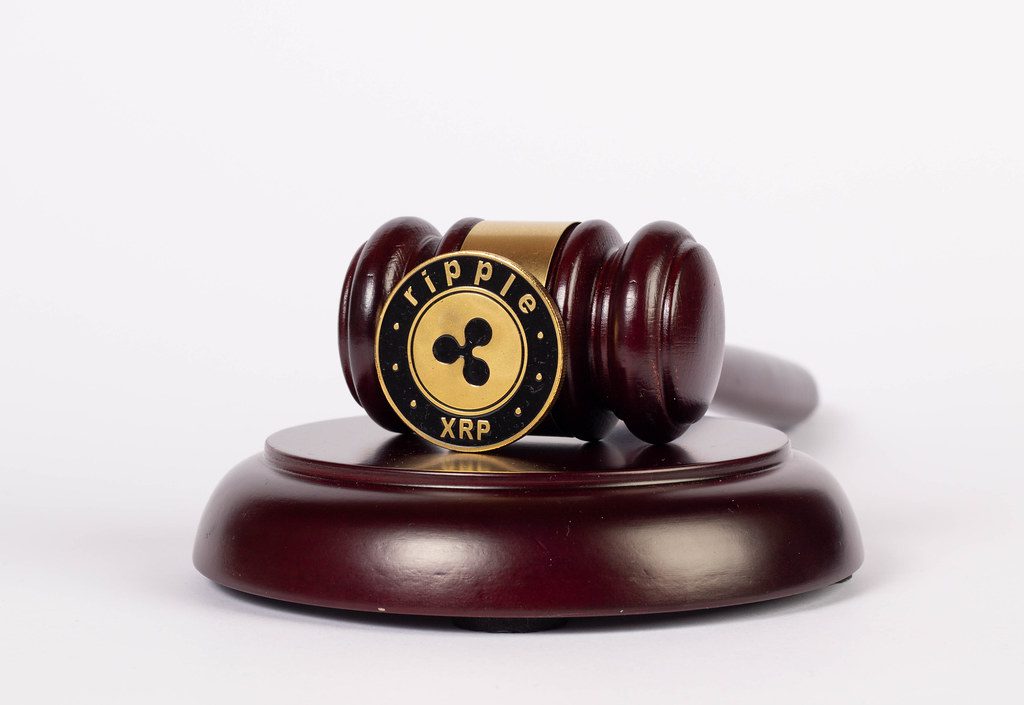"Law gavel and Ripple coin" by wuestenigel (licensed under CC BY 2.0)