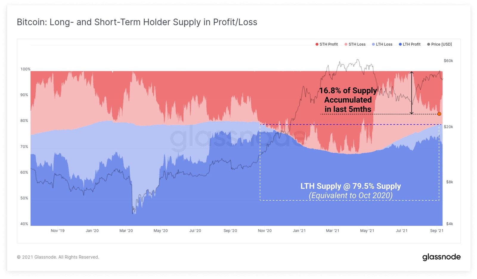 Long-term holders BTC holders abound