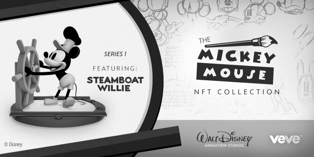 Mickey Mouse NFT collection Announced by Disney & VeVe