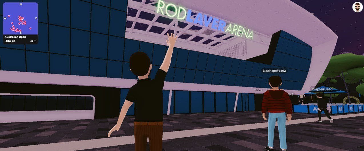 Tennis Grand Slam tournament Australian Open has joined the Metaverse on Decenterland after launching tennis ball NFTs earlier this week.