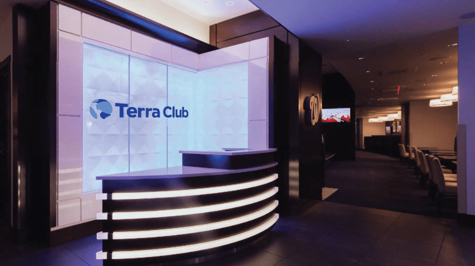 Entrance to the Terra Club at the Washington Nationals stadium. Source: Terra's announcement