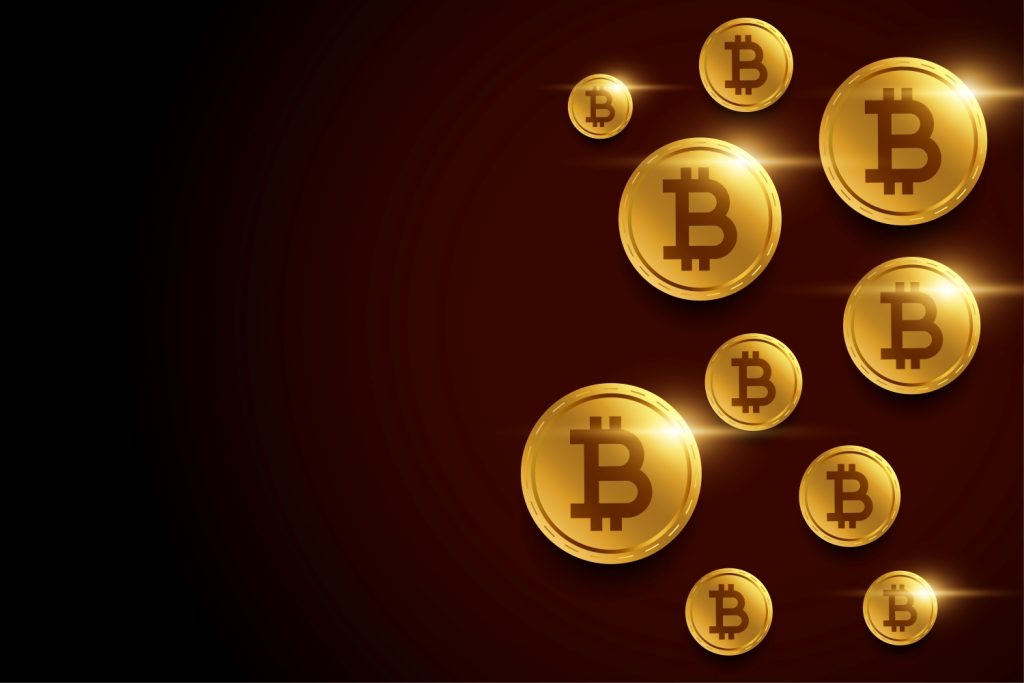 Bitcoin briefly traded at $40,000 before retreating below it on Saturday. Image from freepik