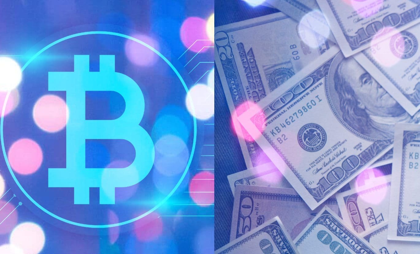 Bitcoin reached $41,000 following Fed's interest hike but then fell below the price level. Image from freepik and freepik