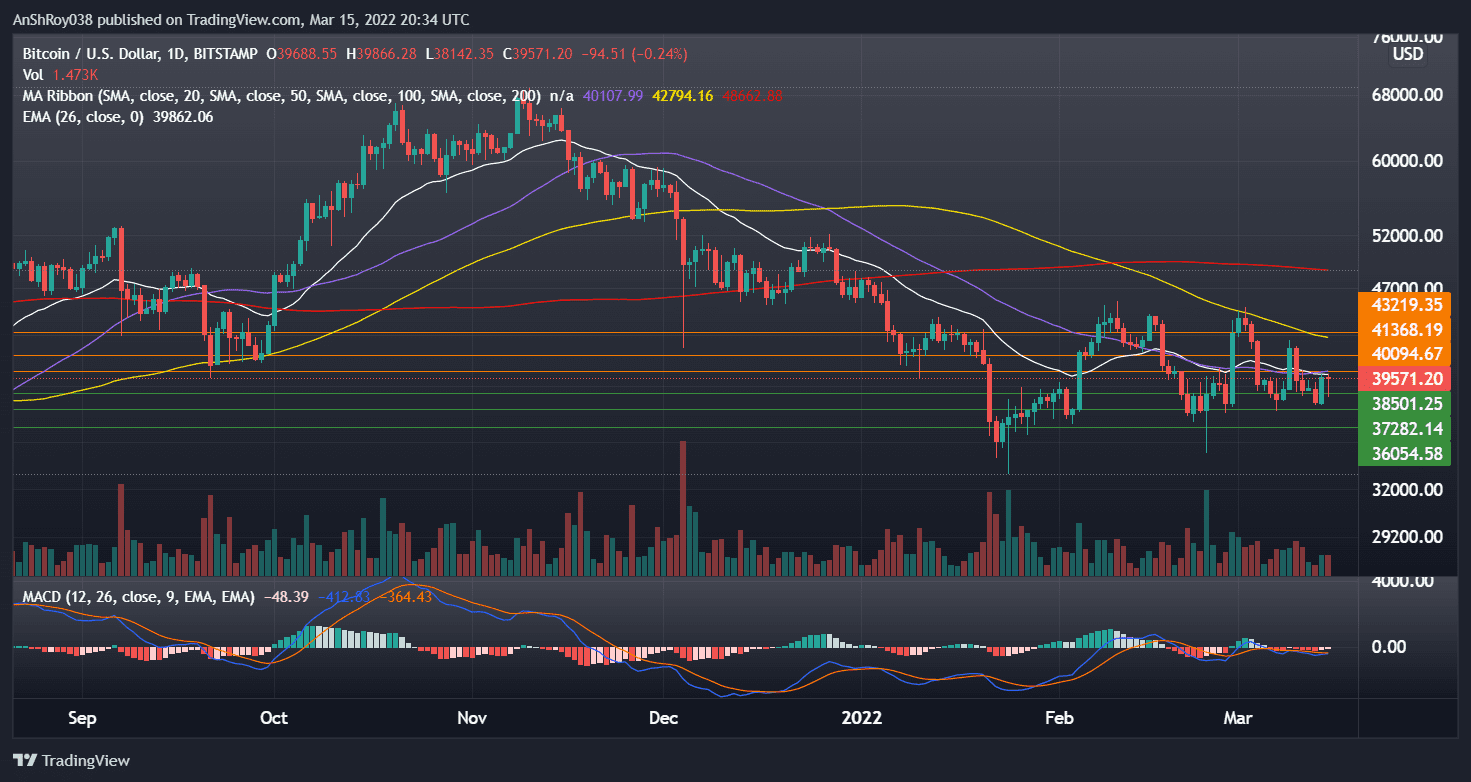 BTCUSD daily charts with MACD. Source: Tradingview.com