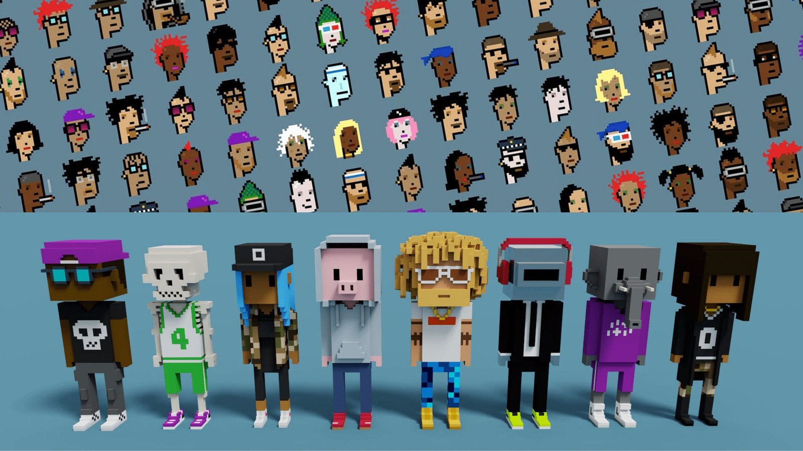 Sale volumes of NFT projects CryptoPunks and Meebits have surged after Bored Ape Yacht Club creators Yuga Labs acquired IP rights from Larva Labs.