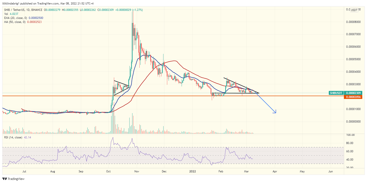 Shiba Inu (SHIB) daily price chart. Source: TradingView.com 