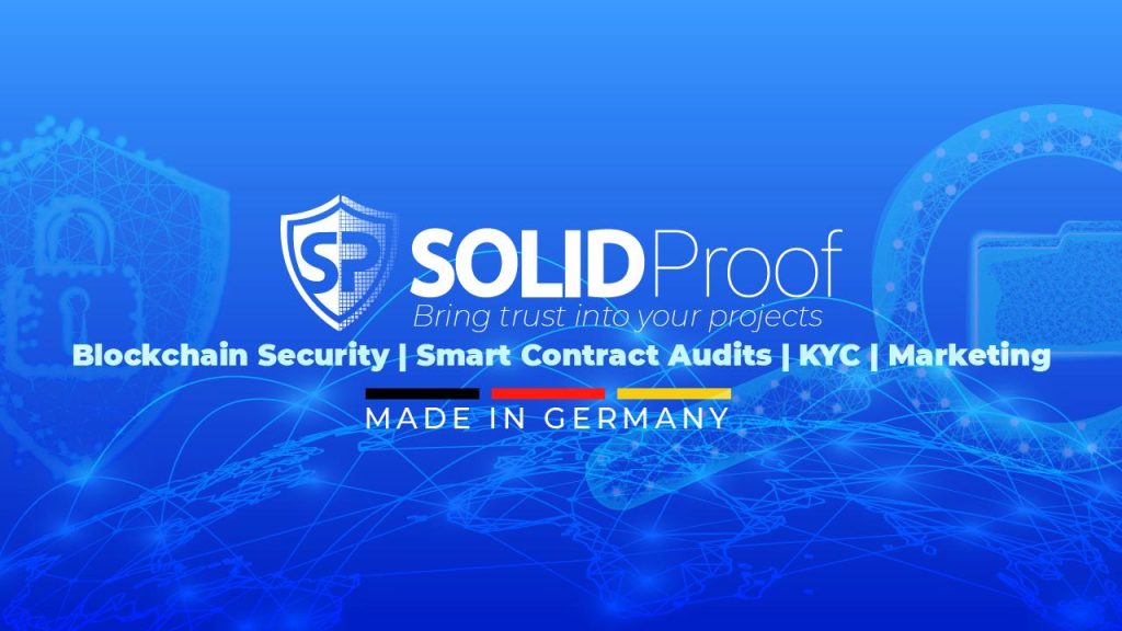 , Solidproof Obtains Licenses for its Transformational Auto Audit Tool Solution