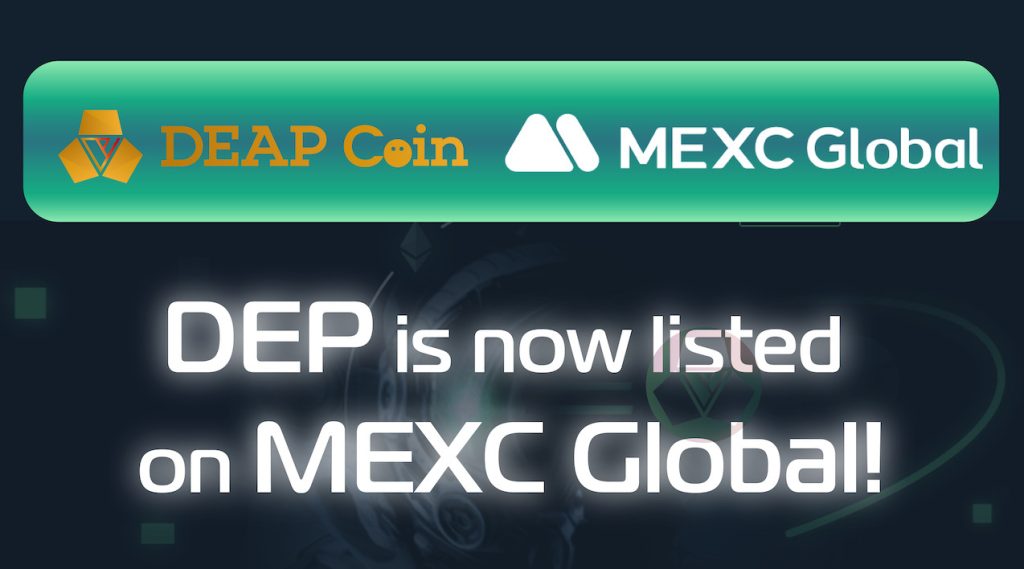 , DEA&#8217;s DEAPcoin Secures Fresh Listing on MEXC Global Crypto Asset Exchange Platform