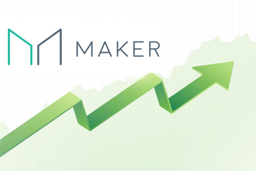 MakerDAO's MKR token jumped more than 81% since May 12. Image from freepik and medium