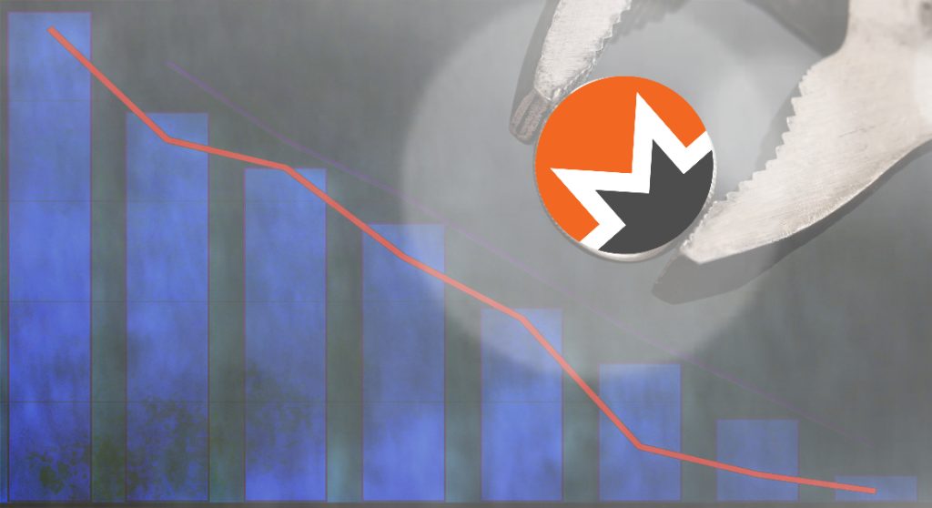 Monero's XMR is overbought on the short-term charts, risking a trend reversal. Image from freepik and cryptologos
