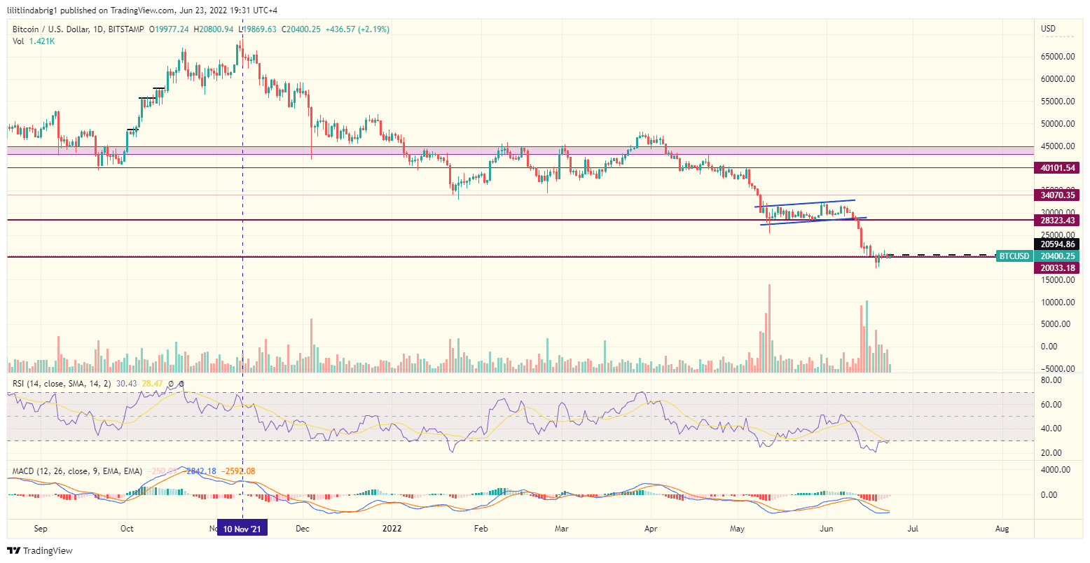 Bitcoin (BTC) daily price chart. Source: TradingView.com