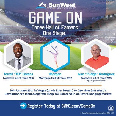 , Mortgage giant Sun West Up to give away 5 ETH as they introduce blockchain technology during the Game on event June 25th via livestream from Vegas