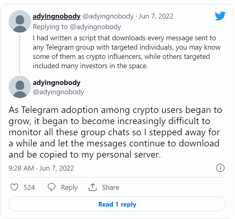 adyingnobody, Is Adyingnobody Real? If So, This Changes The Crypto Market Forever
