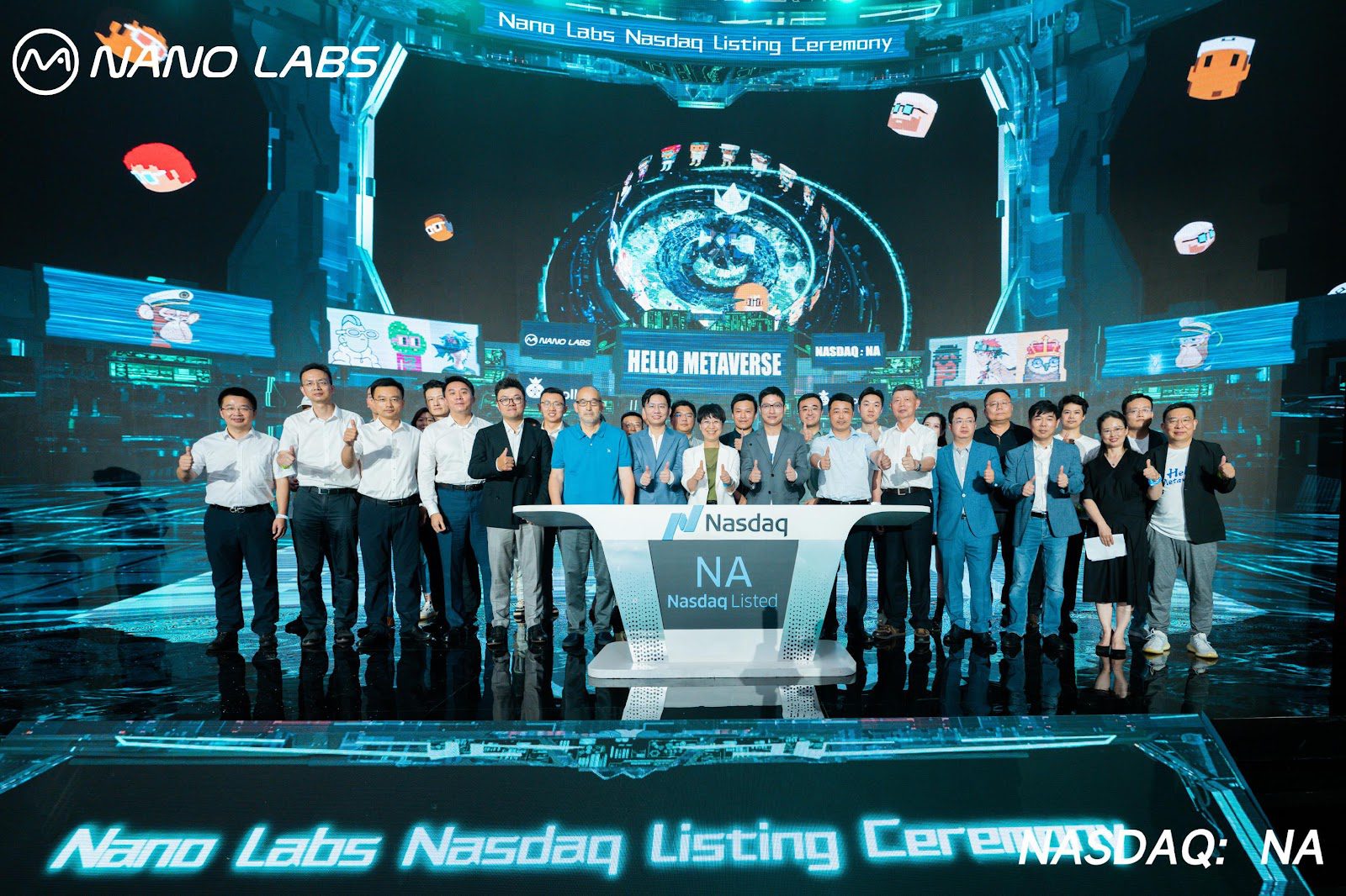 , Nano Labs listed on Nasdaq, releases its ‘Web3D’ chain iPolloverse