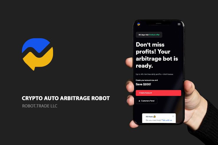 , Robot.Trade offers an inbuilt digital wallet feature with trading bots for traders to hold their cryptos.