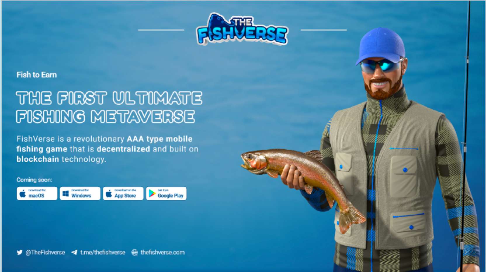 , The FishVerse Announces the First Ultimate Fishing Metaverse