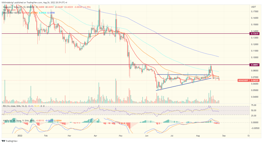 Dogecoin (DOGE) daily chart. Source: TradingView.com  