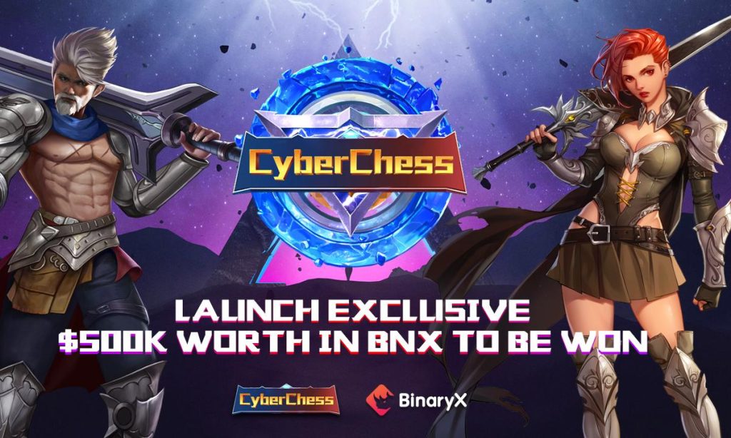, GameFi platform BinaryX launches strategy game CyberChess with $500,000 Prize Pool