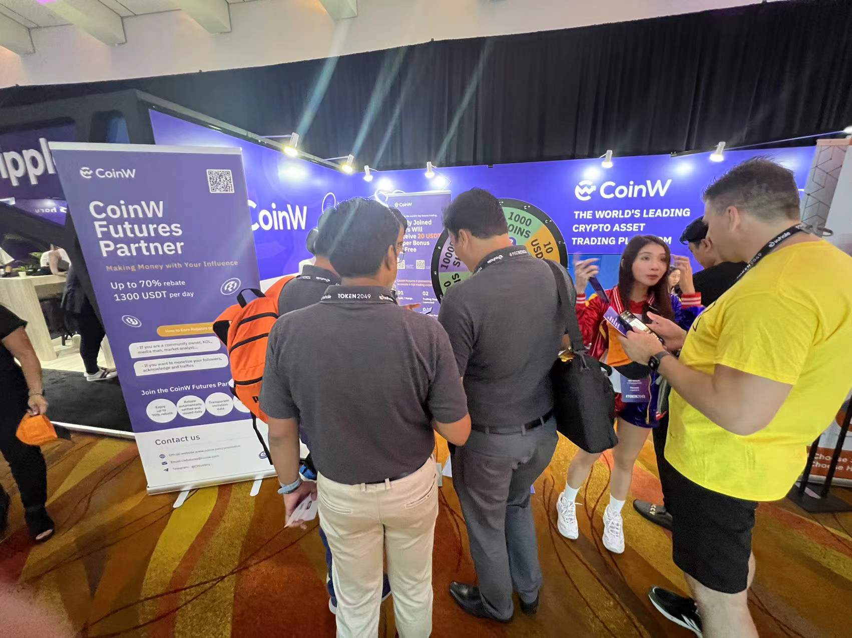 , CoinW Attends Asia&#8217;s Top Crypto Event TOKEN2049 to Facilitate Industry Cooperation