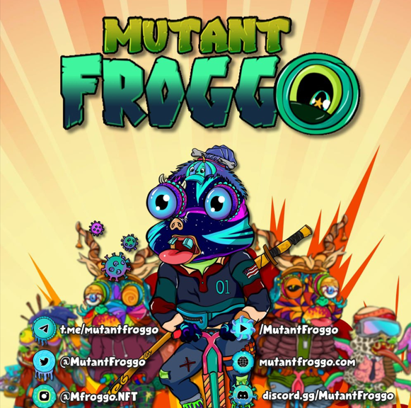 , Mutant Froggo &#8211; the new modern-day superheroes are here to save the cryptocurrency world – and they did not come to play!