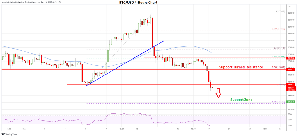 bitcoin, Bitcoin (BTC) Price is Plunging, Key Reasons Why Bears Are Not Done Yet