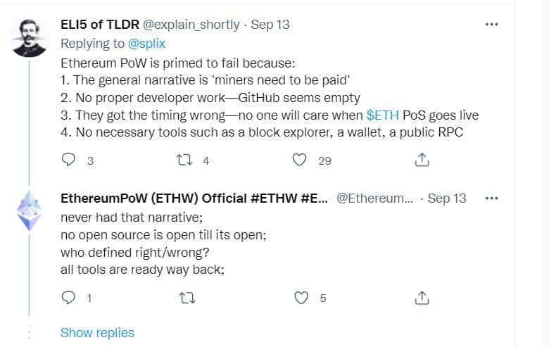 ethpow, How to claim ETHPoW after Ethereum Merge?