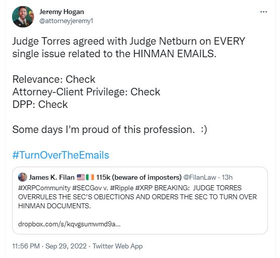 Hinman documents