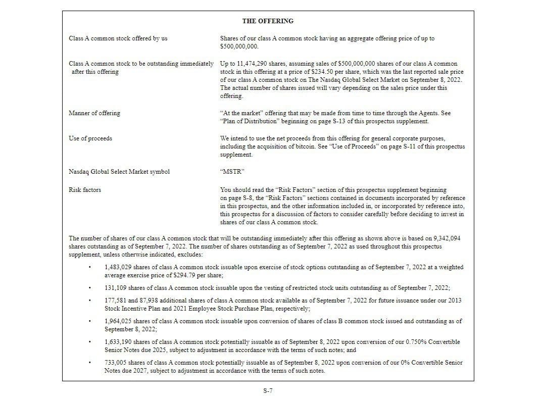 MicroStrategy wants to buy more Bitcoin (BTC).