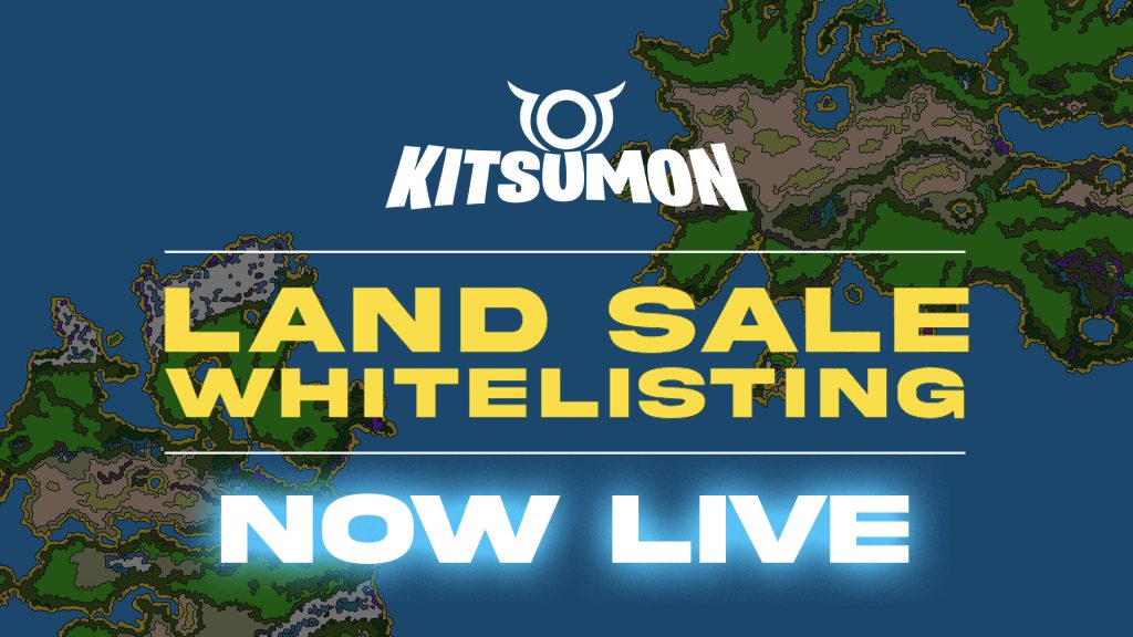 , Kitsumon launches NFT land sale in partnership with top NFT and Gaming platforms