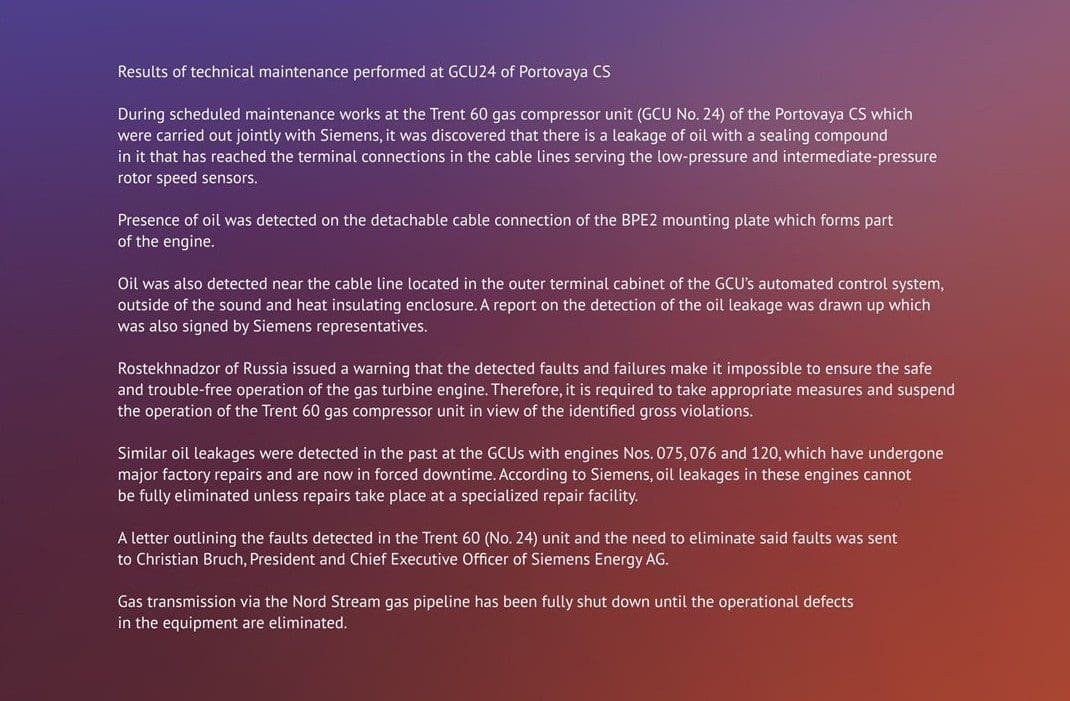 Russia continues to keep gas transmission via the Nord Stream gas pipeline under halt as the Euro sinks to 20-year low