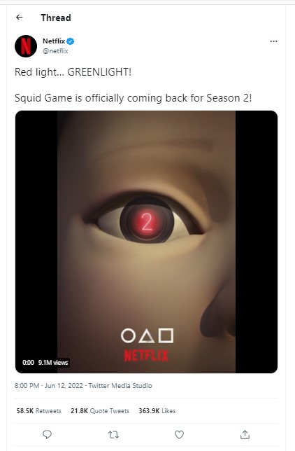 Squid Game Season 2 is to be out soon.