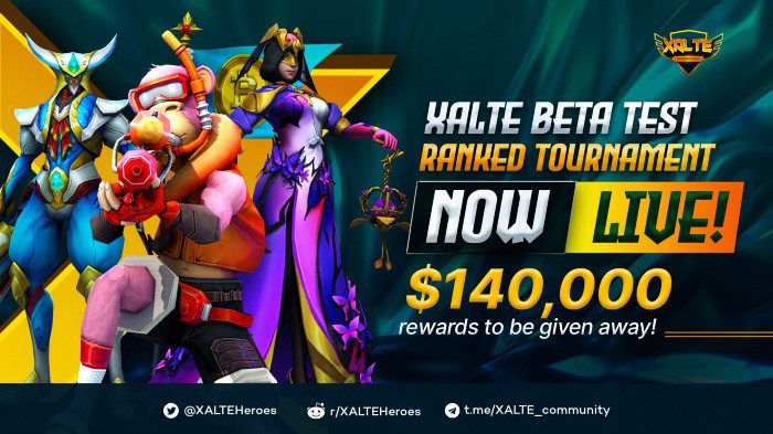 , XALTE: Vengeful Heroes Beta Test $140,000 Reward Pool officially opened