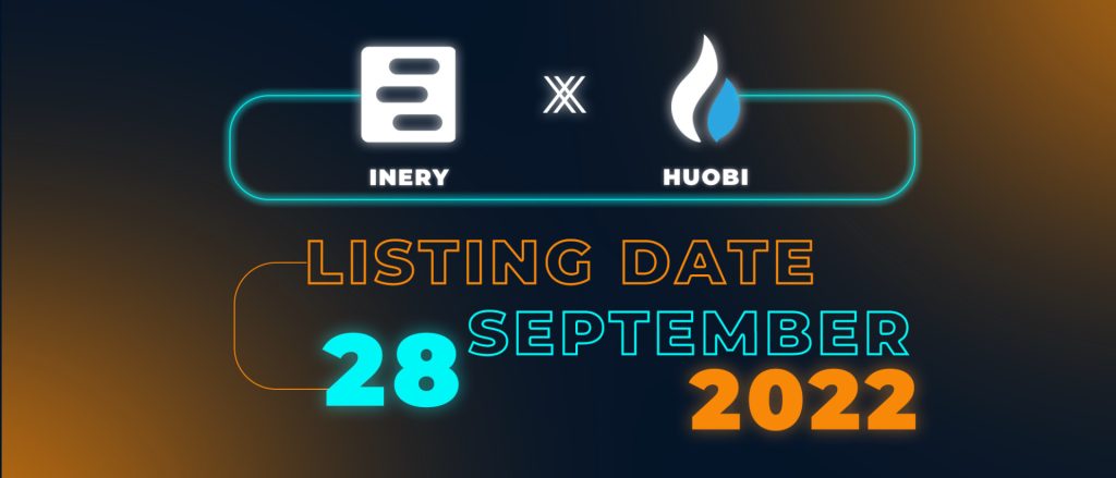 , Huobi Global to List Inery Token on September 28th, 2022