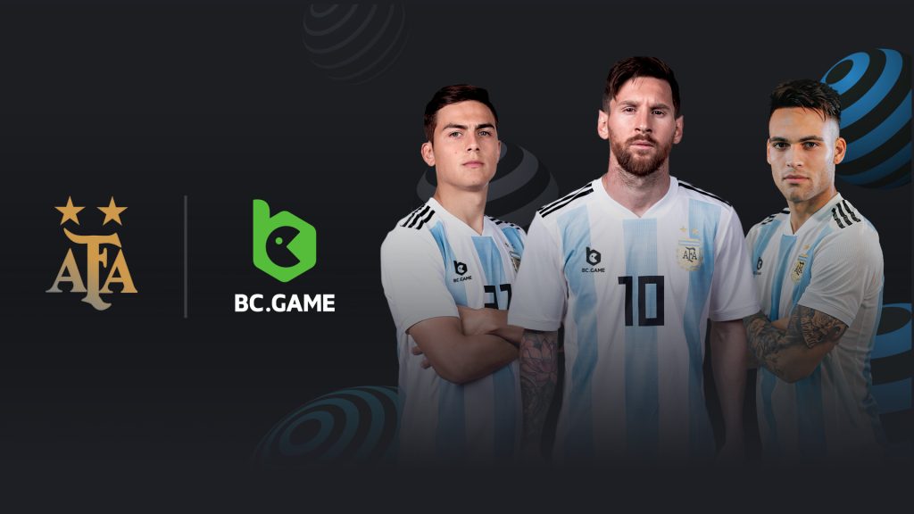 , BC.GAME Becomes the Global Crypto Casino Sponsor of the Argentine Football Association
