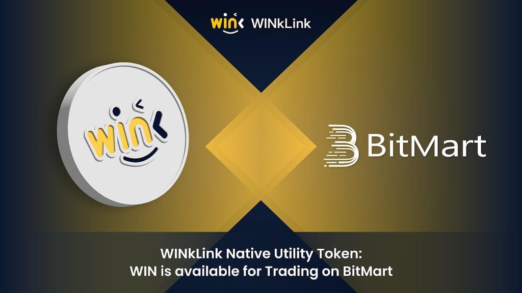 , WINkLink Native Utility Token: WIN is available for Trading on BitMart