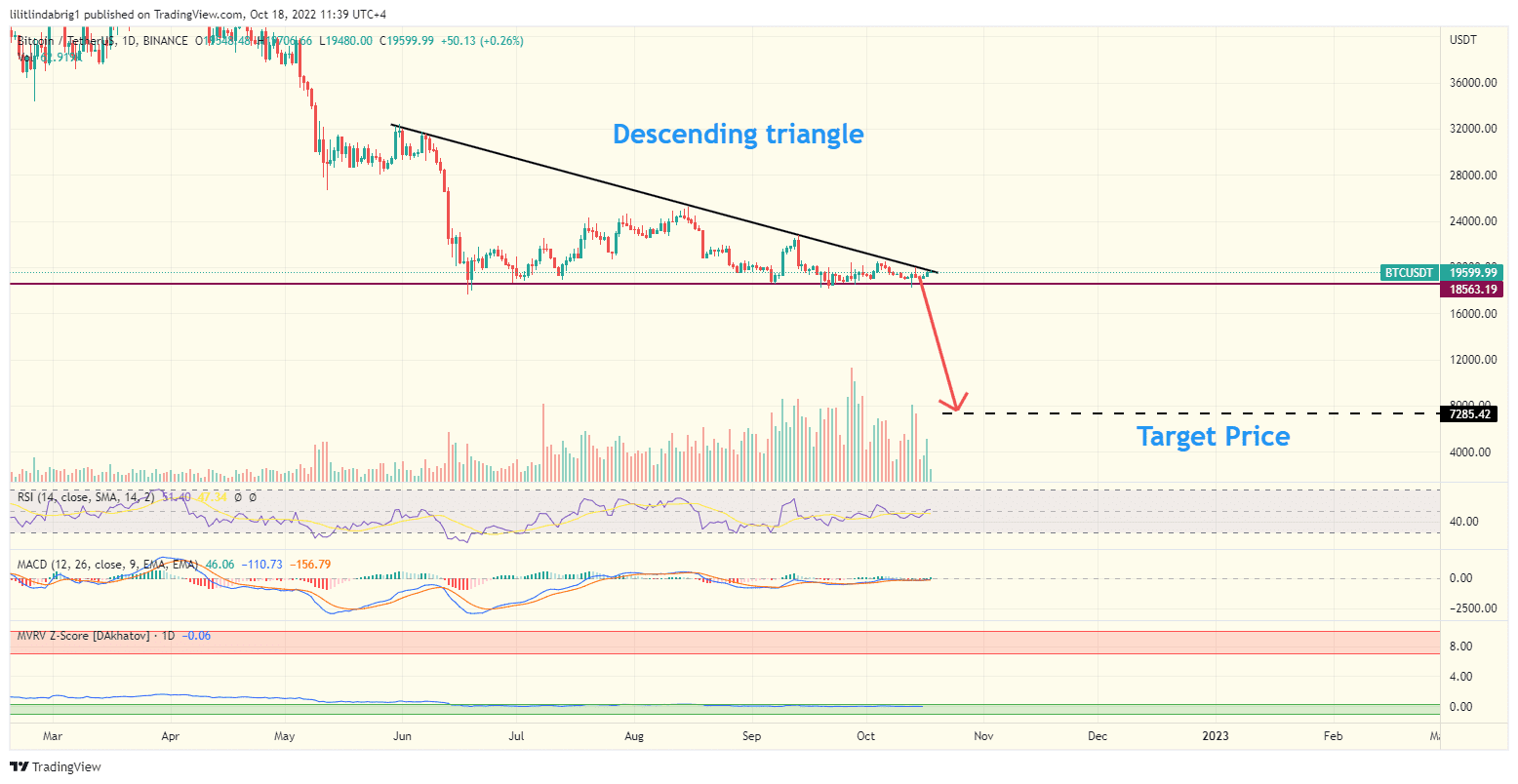 Bitcoin (BTC) daily price chart. Source: TradingVIew.com