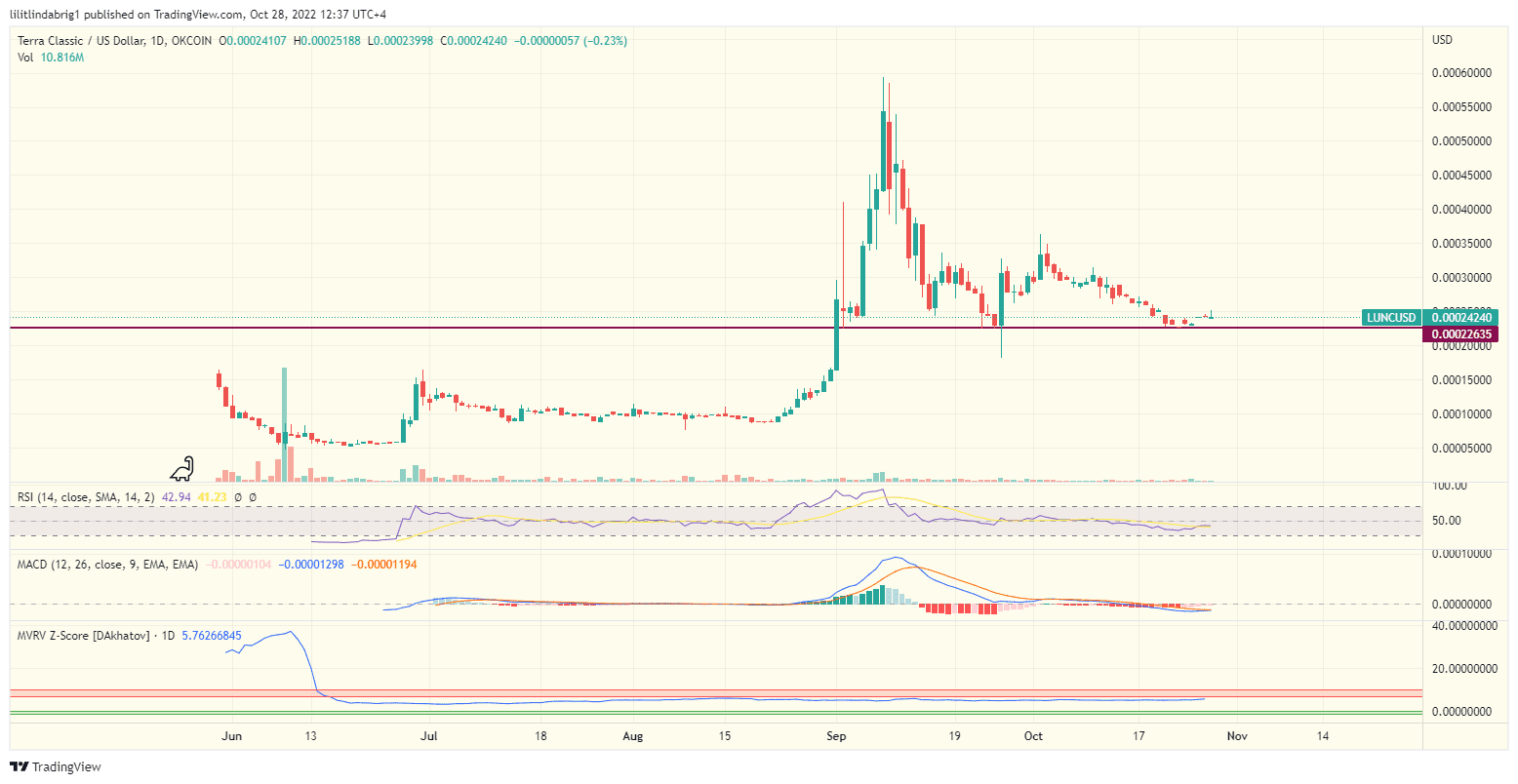 Terra Classic (LUNC) Coin Price Prediction