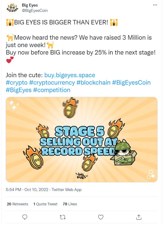 Big Eyes Coin Still Doesn't Inspire Confidence