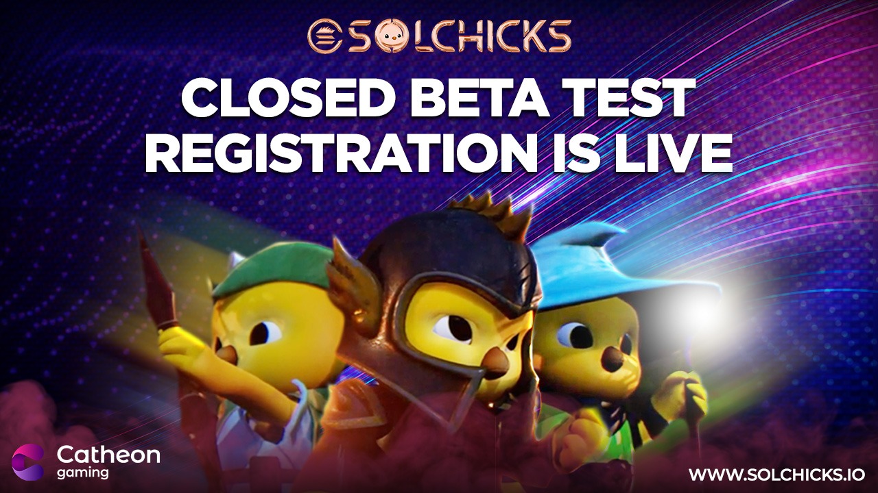 , Catheon Gaming Announces the Upcoming Launch of the SolChicks Closed Beta Test