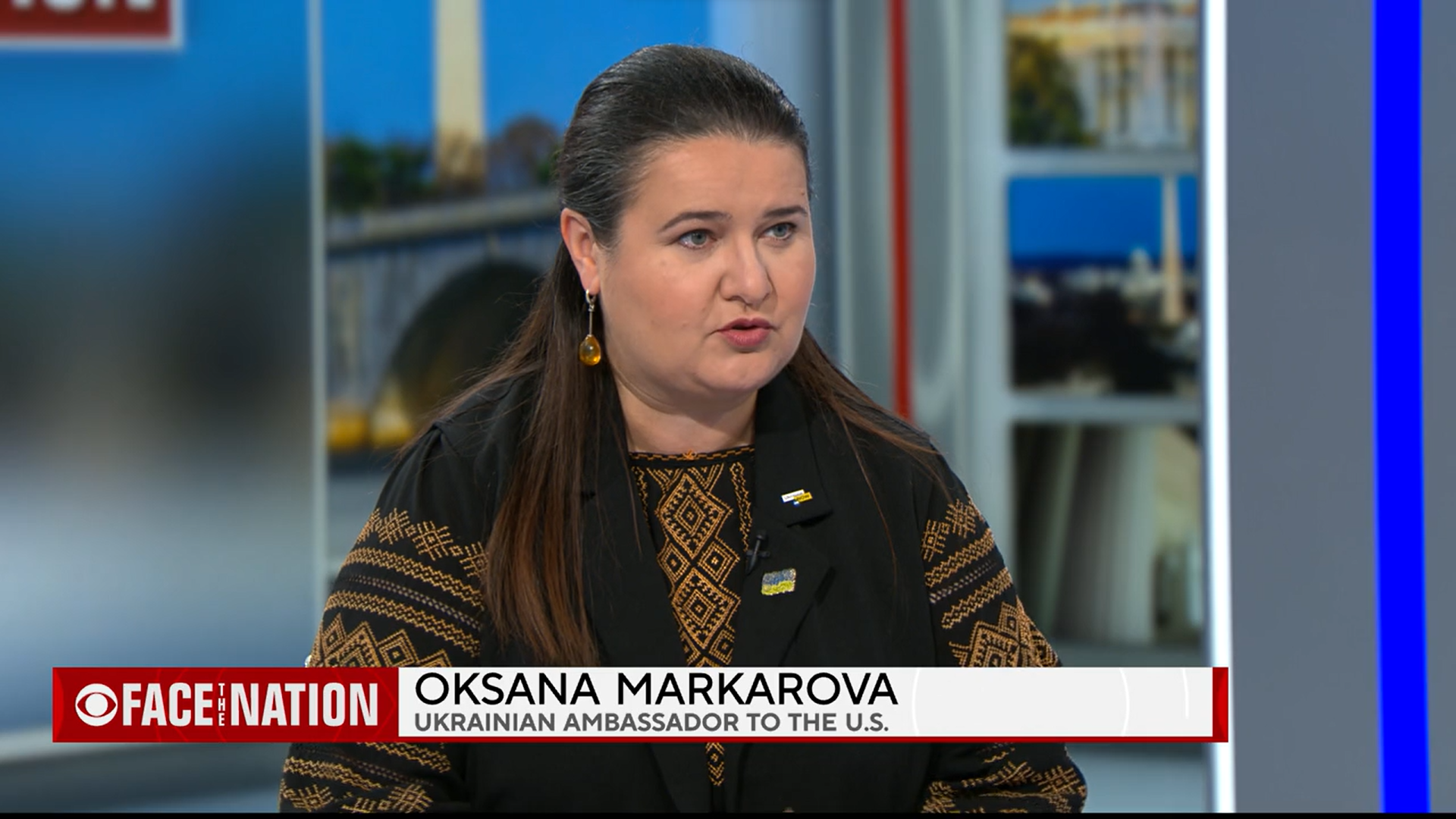 Oksana Markarova, speaking on the "Face The Nation" show about Russia nuclear threat