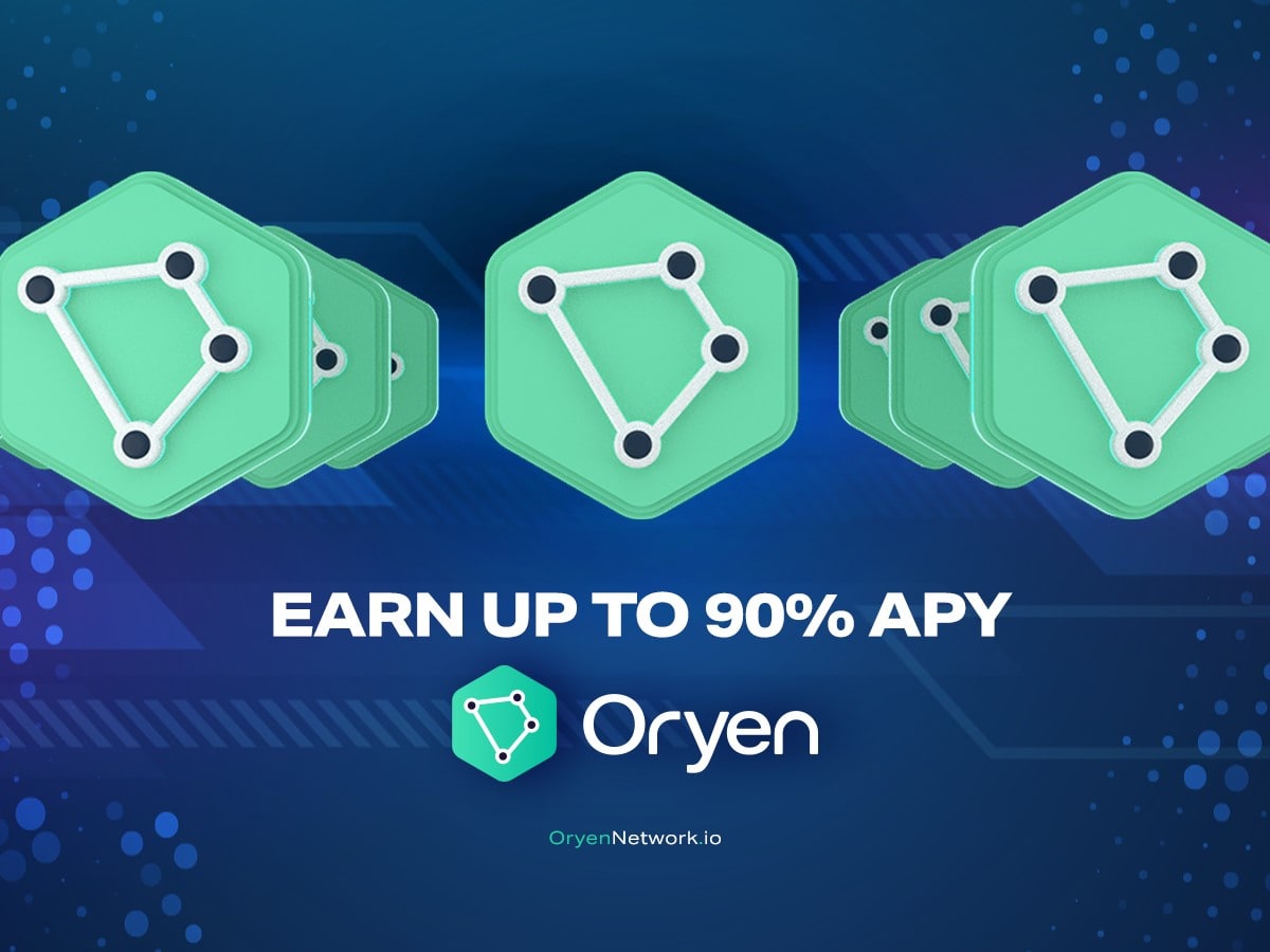 Oryen Network With Guaranteed 90% APY Likely To Give Better Returns Than Staking Eos Or Aave