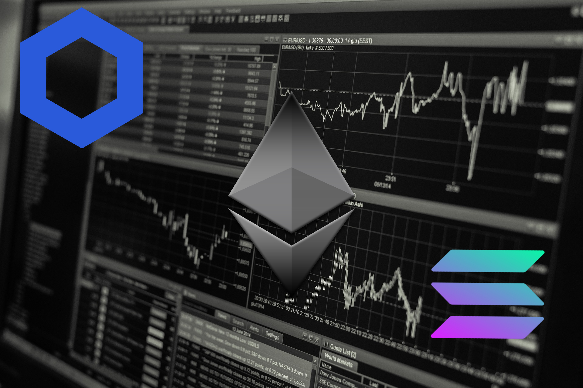 Cryptocurrency Price Prediction: Ethereum (ETH), Chainlink (LINK), Solana (SOL)
