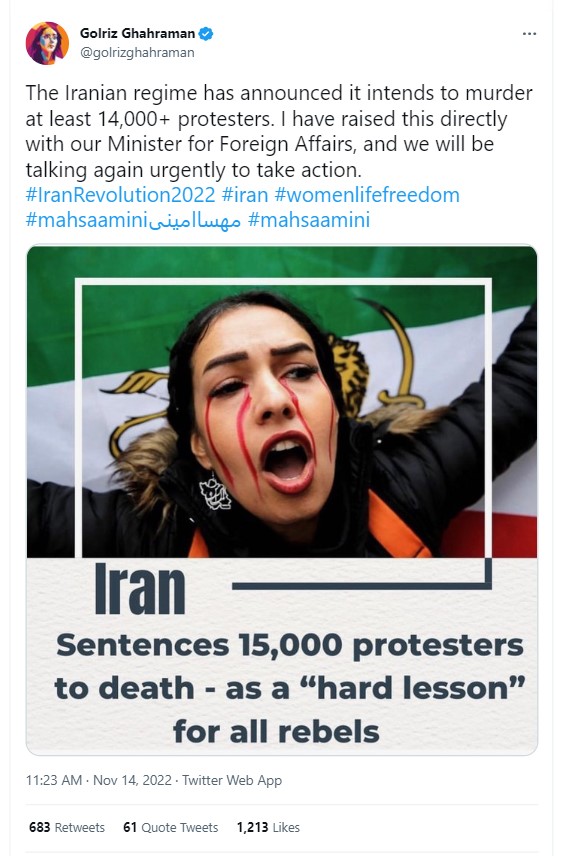 The Iranian regime has targeted thousands of protesters following the death of Mahsa Amini