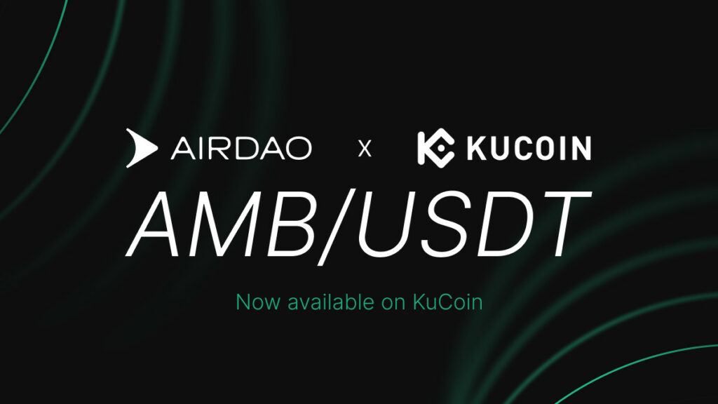 , KuCoin lists AirDAO&#8217;s $AMB token with a $USDT pair