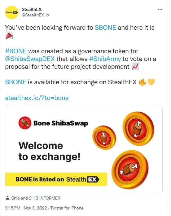 Bone token