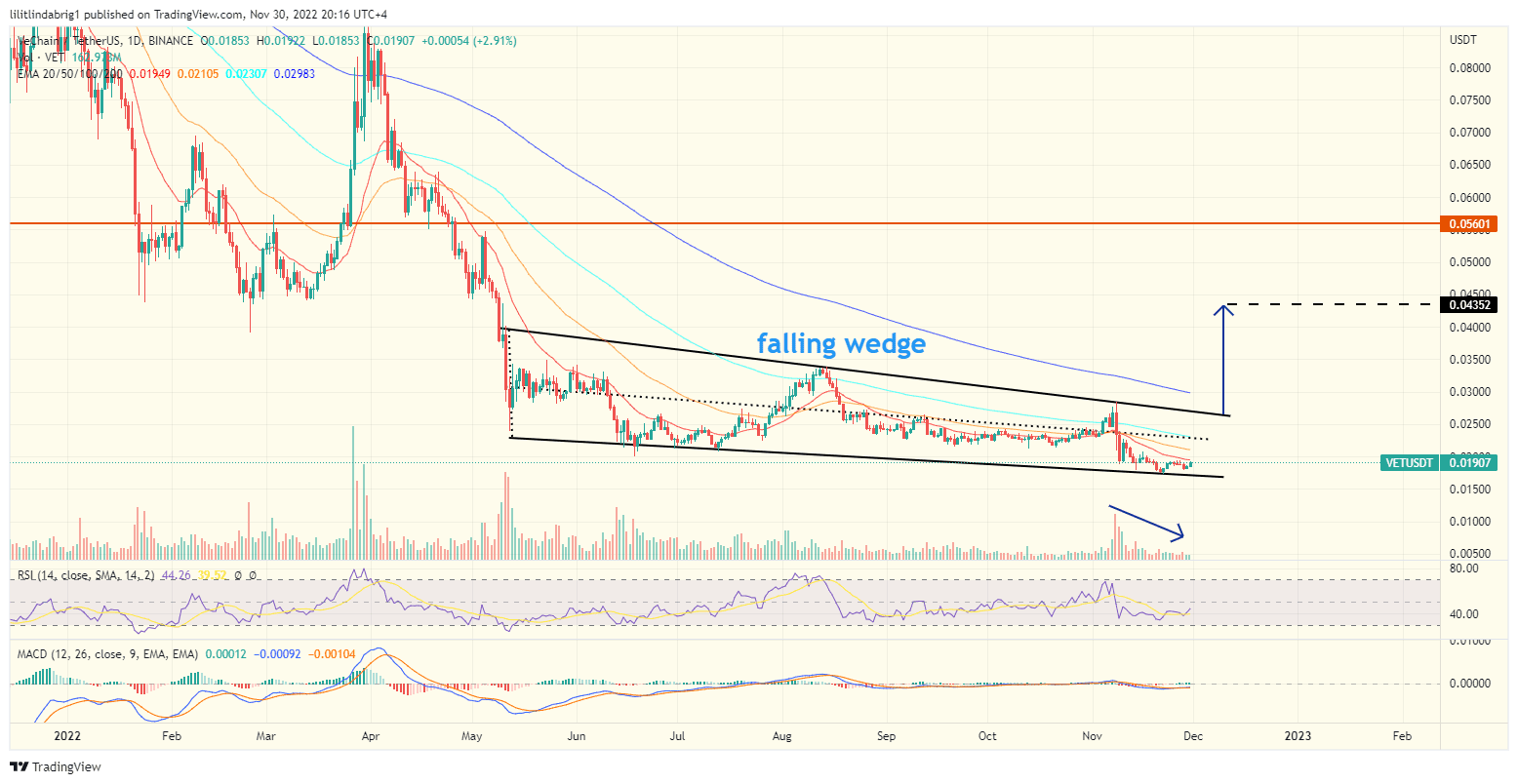 Will VeChain  double in price? 